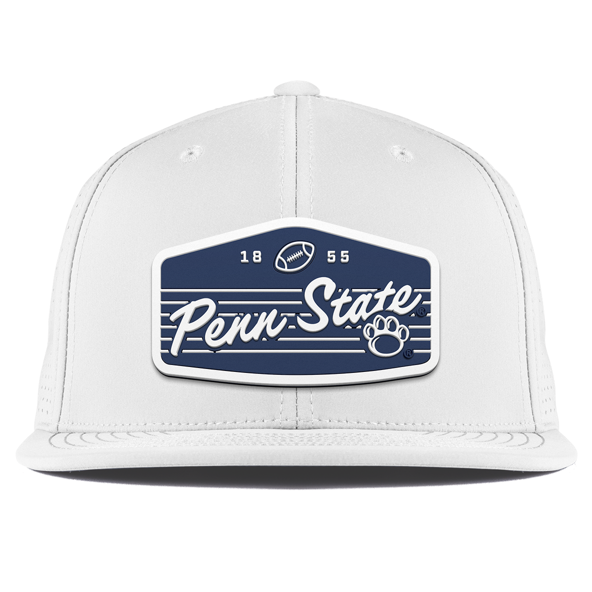 Penn State University "Nittany Lions Football" Flat Elite XGen™ White
