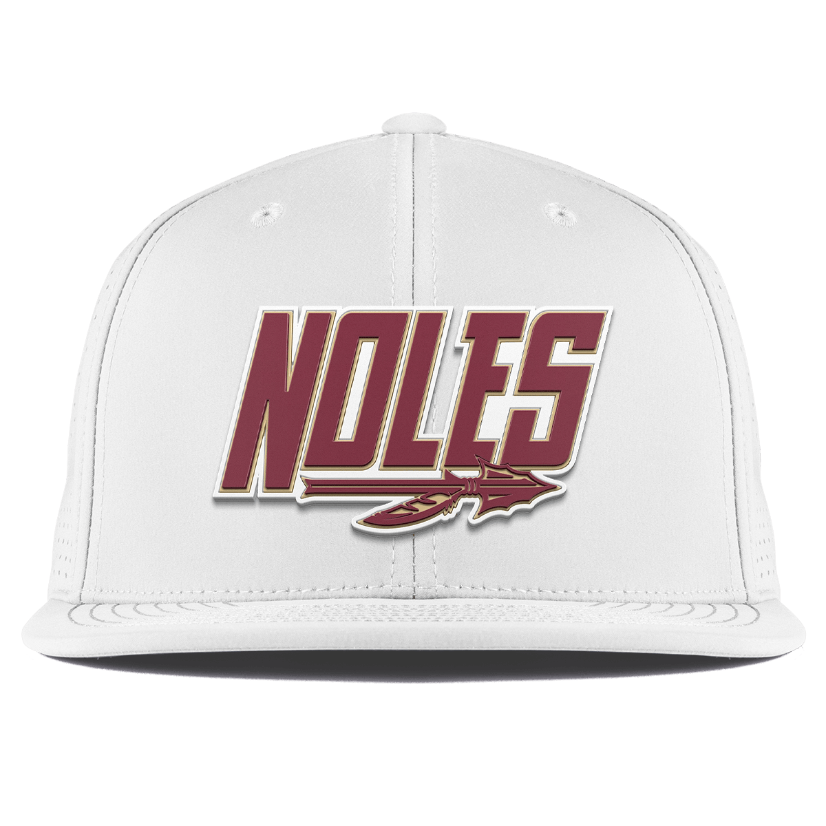 Florida State University "Noles" Flat Elite XGen™ White