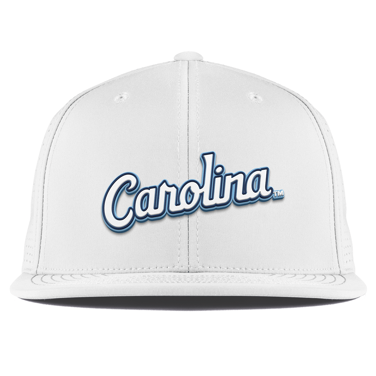 University of North Carolina "North Carolina Script" Flat Elite XGen™ White