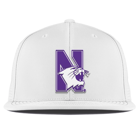 Northwestern University "Northwestern Block Logo" Flat Elite XGen™ White