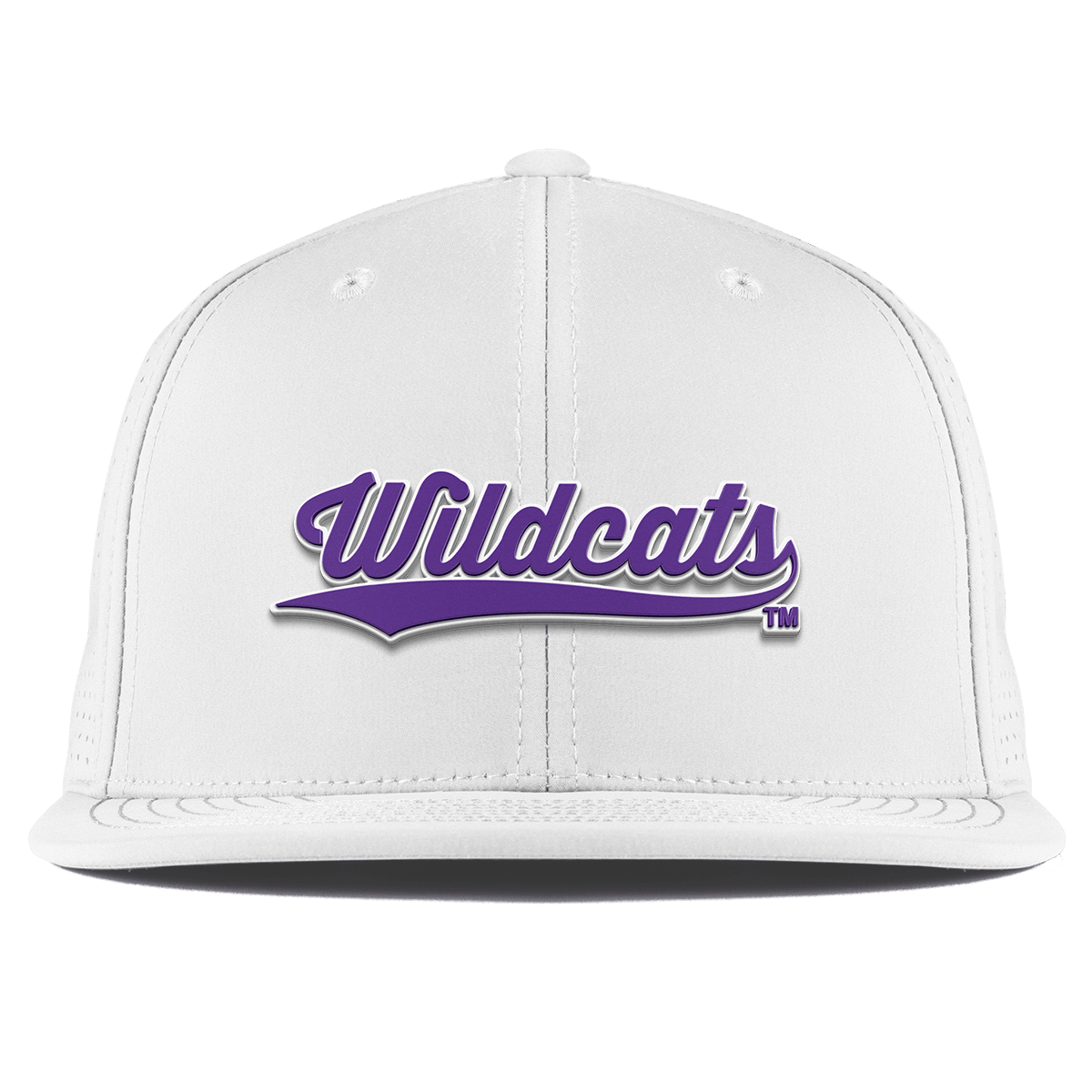 Northwestern University "Northwestern Wildcats Script" Flat Elite XGen™ White