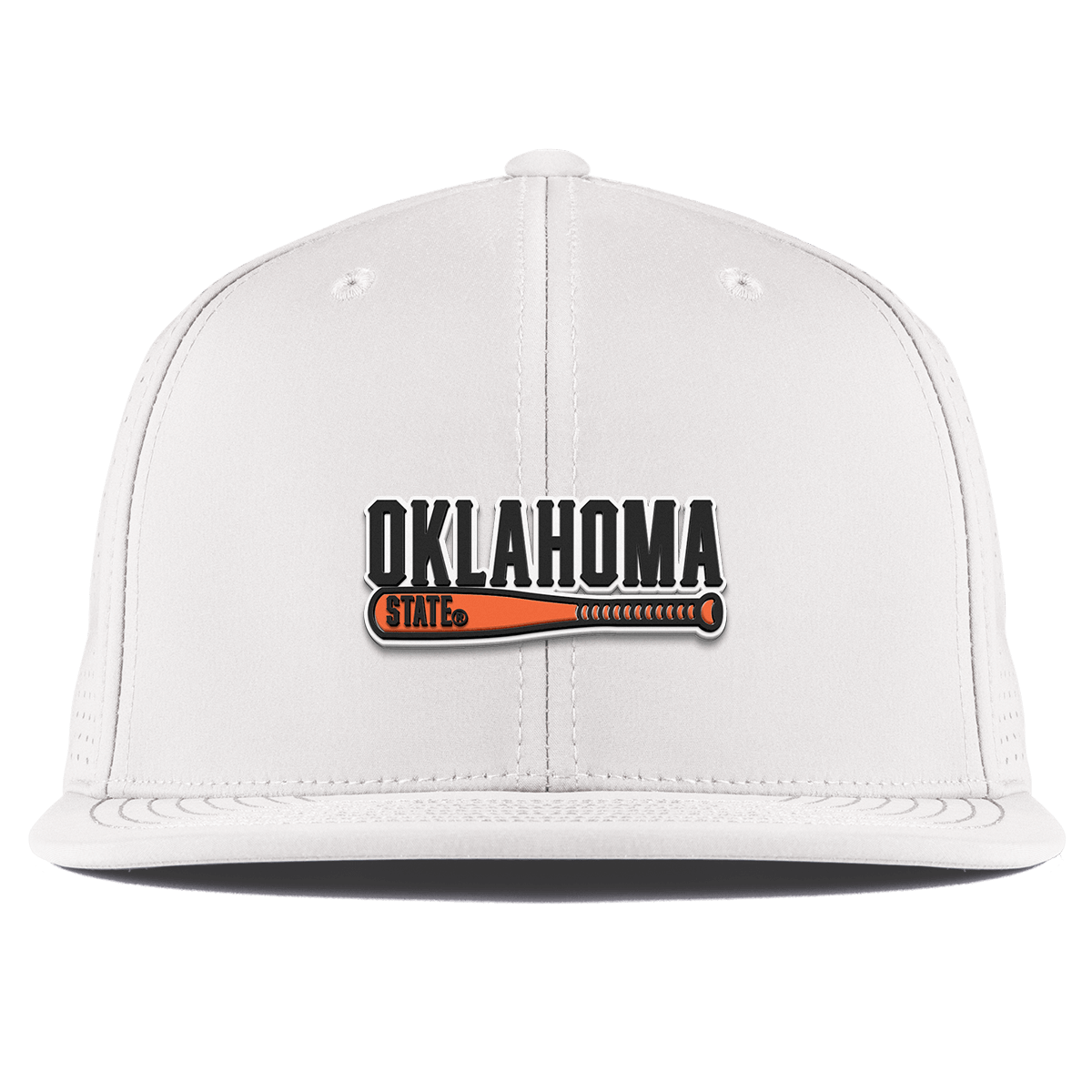 Oklahoma State University "OSU Baseball" Flat Elite XGen™ White