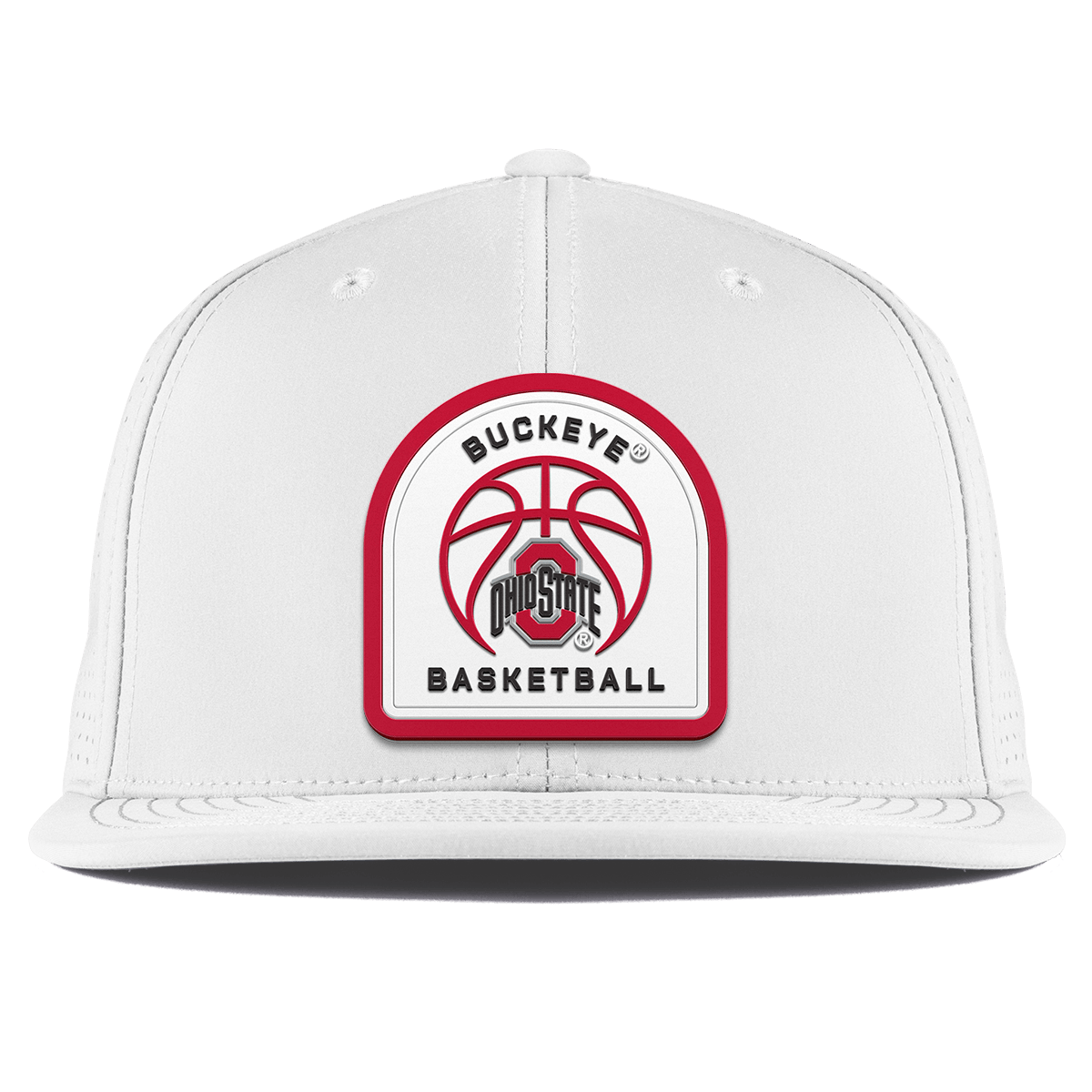 Ohio State University "Ohio State Basketball" Flat Elite XGen™ White
