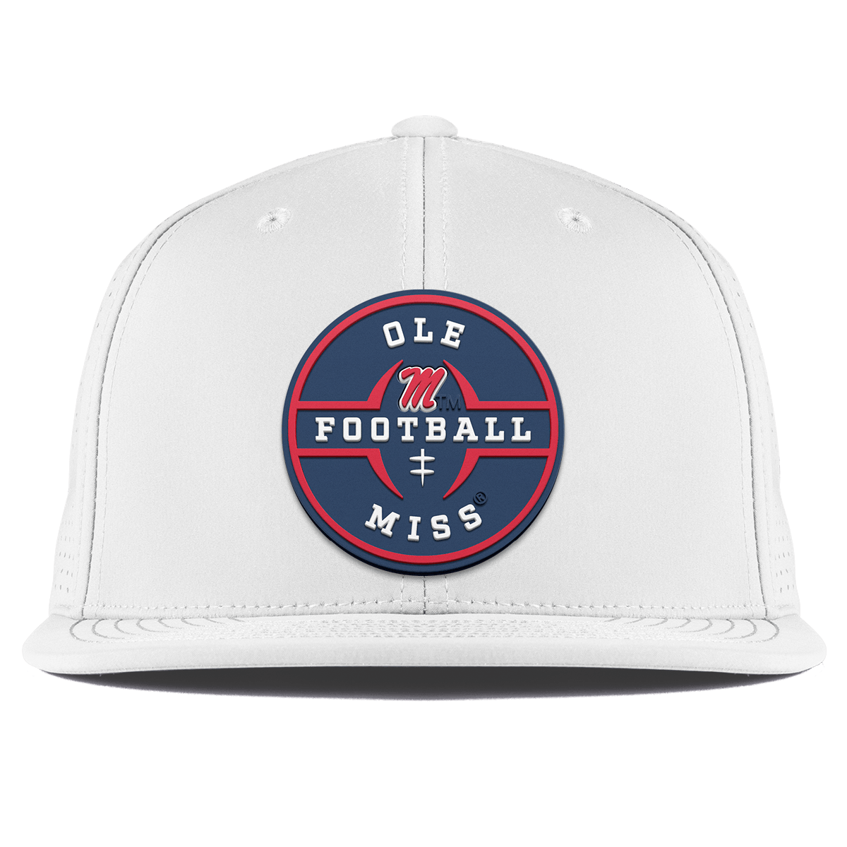University of Mississippi "Ole Miss Football Legacy" Flat Elite XGen™ White