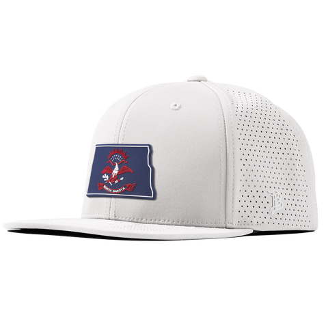 North Dakota Patriot Series Flat Elite XGen™ White