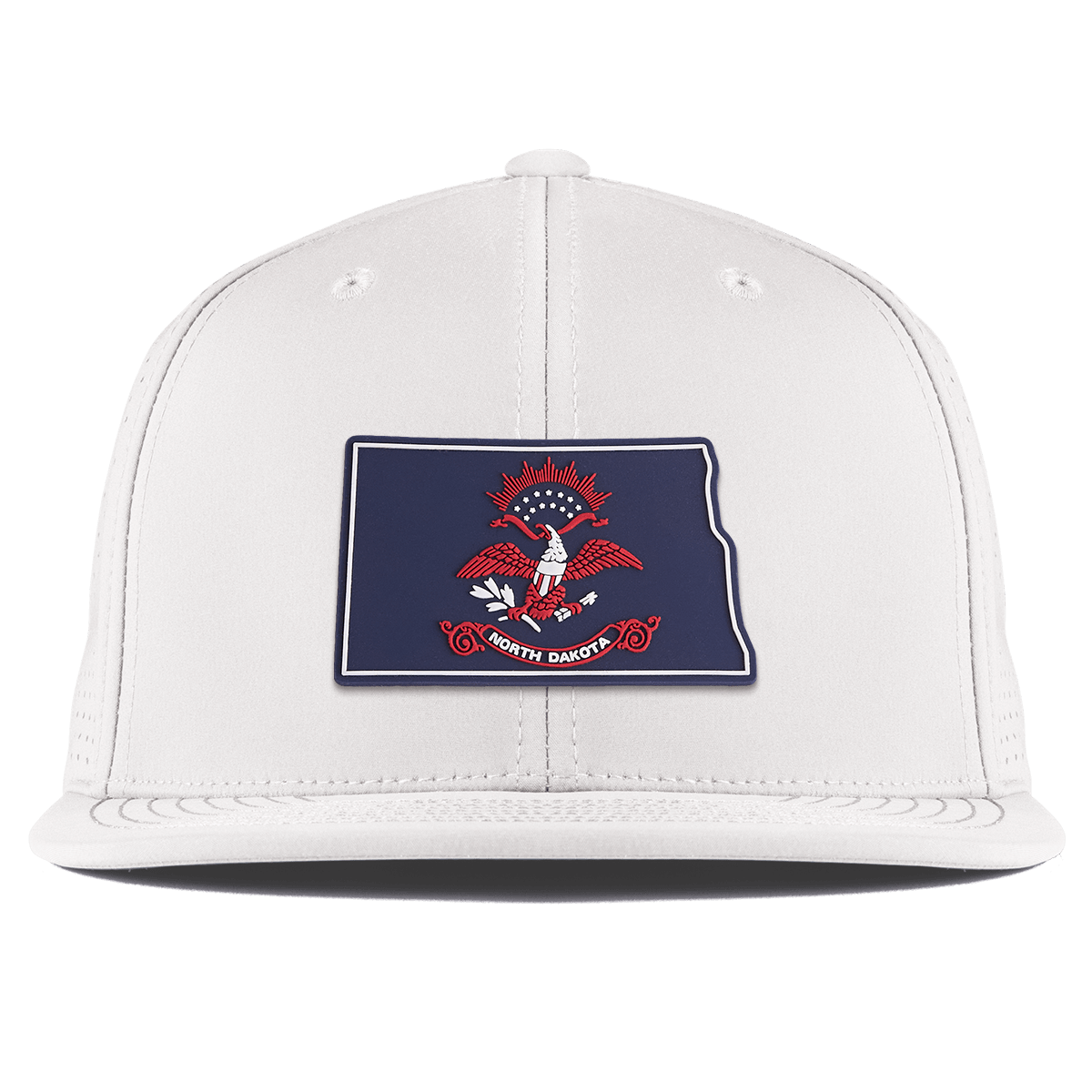 North Dakota Patriot Series Flat Elite XGen™ White