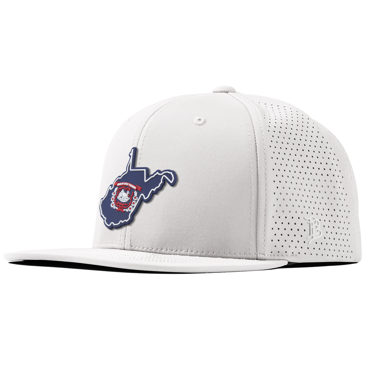 West Virginia Patriot Series Flat Elite XGen™ White
