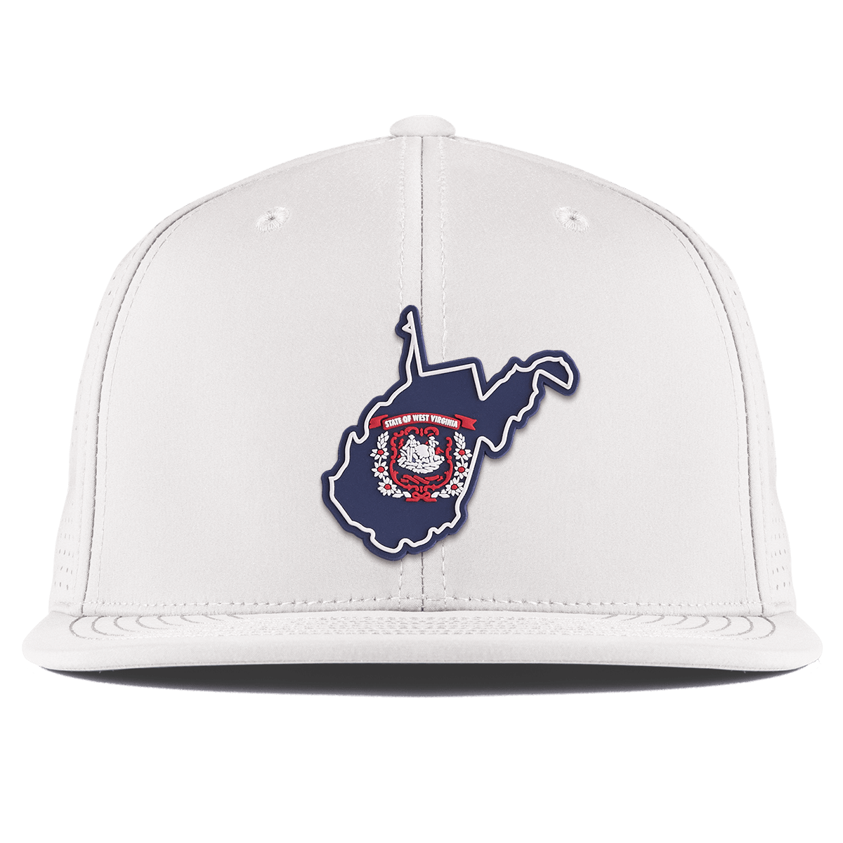 West Virginia Patriot Series Flat Elite XGen™ White