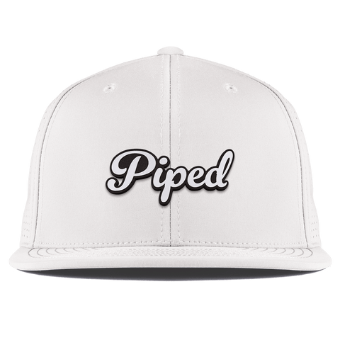 Piped Script Flat Elite XGen™ White