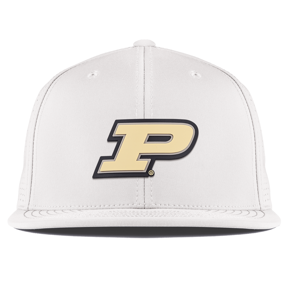 Purdue University "Purdue Block" Flat Elite XGen™ White