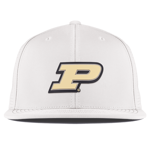 Purdue University "Purdue Block" Flat Elite XGen™ White