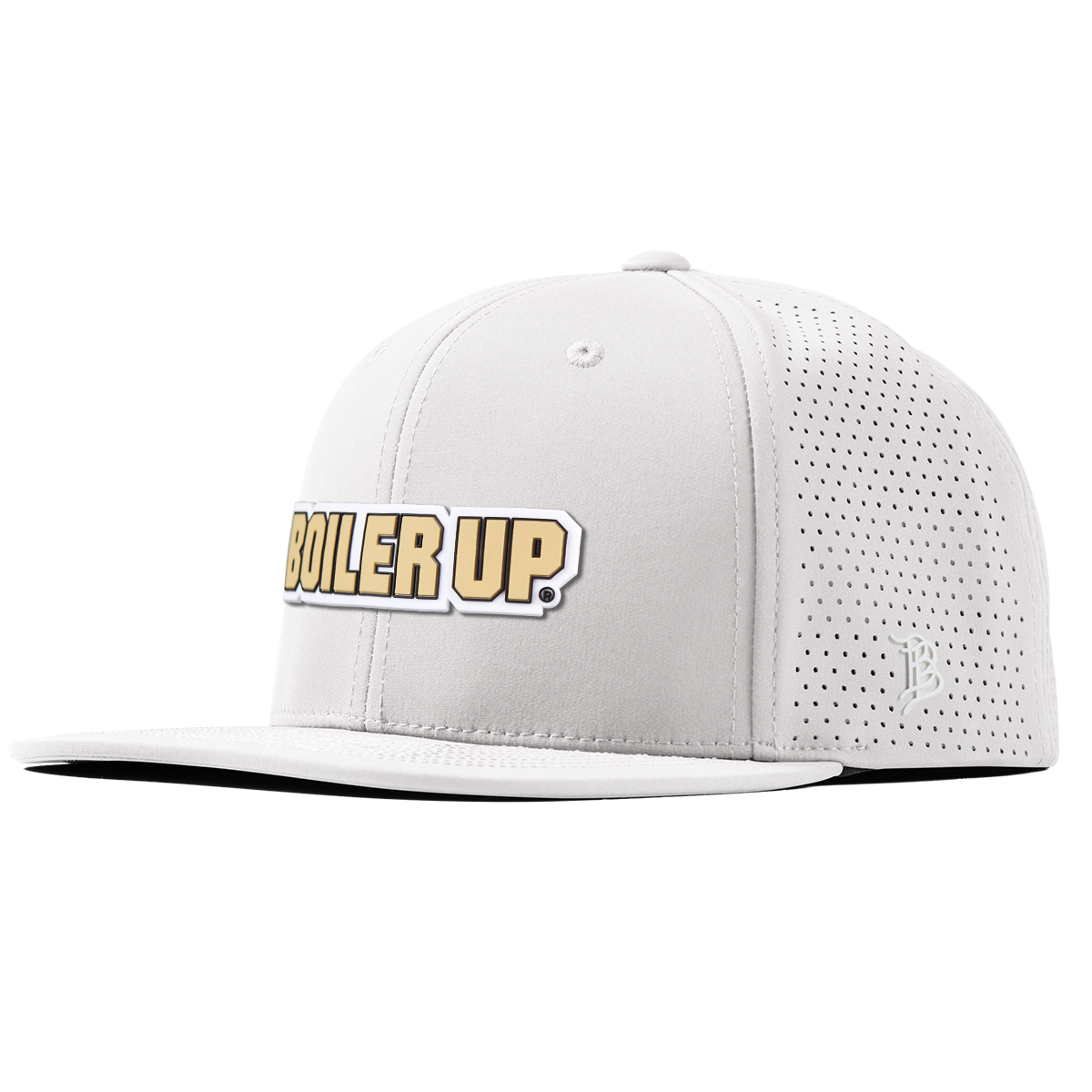 Purdue University "Purdue Boiler Up" Flat Elite XGen™ White