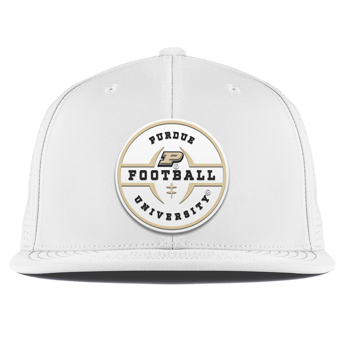 Purdue University "Purdue Football Legacy" Flat Elite XGen™ White