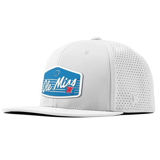 University of Mississippi "Rebel Football" Flat Elite XGen™ White