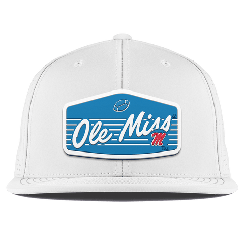 University of Mississippi "Rebel Football" Flat Elite XGen™ White