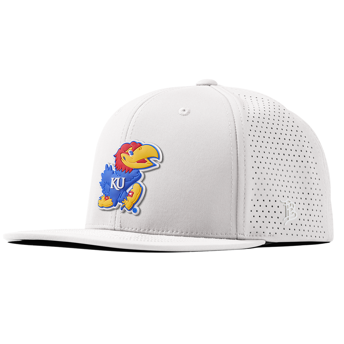 University of Kansas "Rock Chalk Jayhawk" Flat Elite XGen™ White