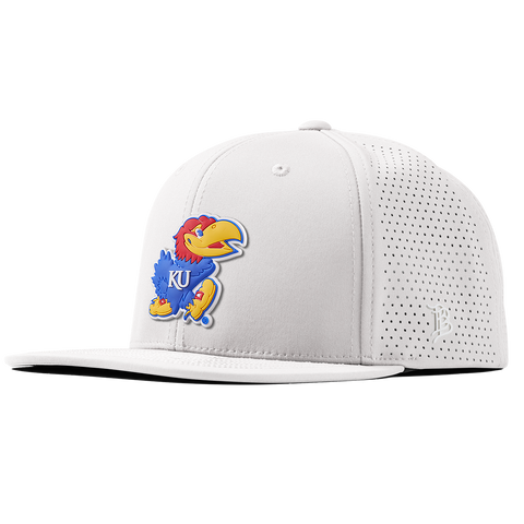 University of Kansas "Rock Chalk Jayhawk" Flat Elite XGen™ White