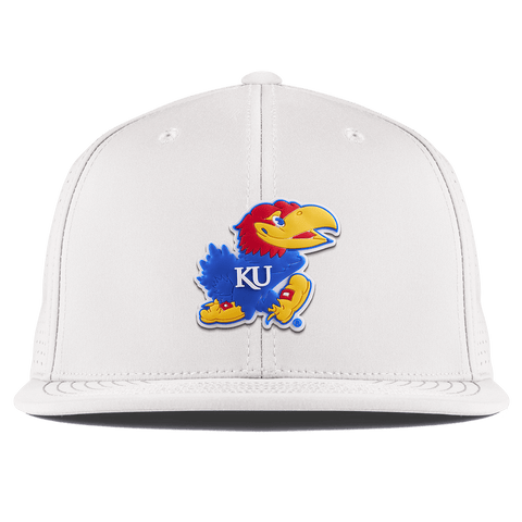 University of Kansas "Rock Chalk Jayhawk" Flat Elite XGen™ White