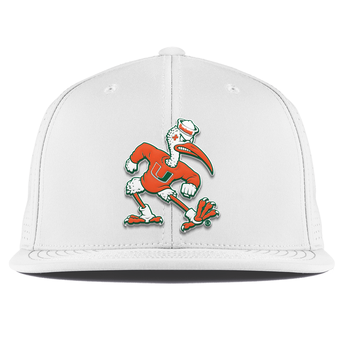 University of Miami "Sebastian the Ibis" Flat Elite XGen™ White