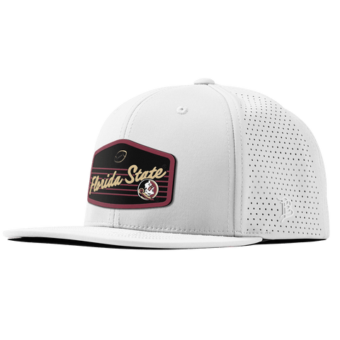 Florida State University "Seminole Football" Flat Elite XGen™ White