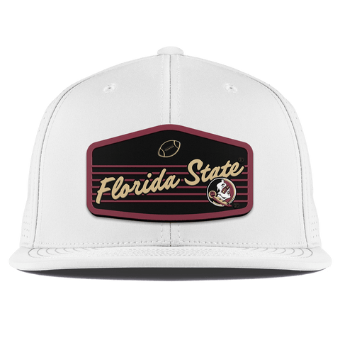 Florida State University "Seminole Football" Flat Elite XGen™ White