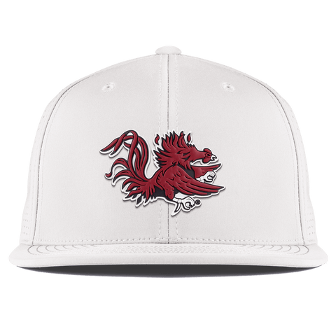 University of South Carolina "Sir Big Spur Logo" Flat Elite XGen™ White