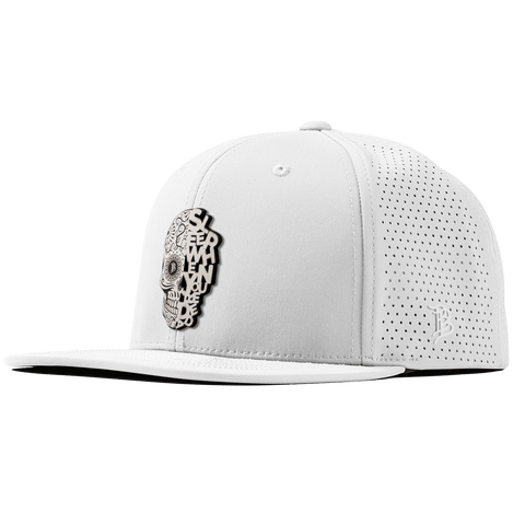 Sleep When You're Dead Skull Flat Elite XGen™ White