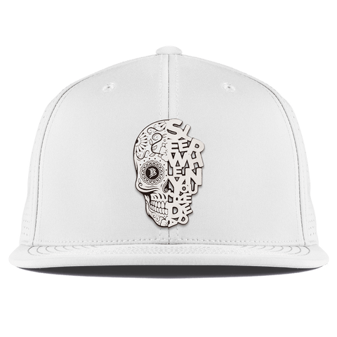 Sleep When You're Dead Skull Flat Elite XGen™ White