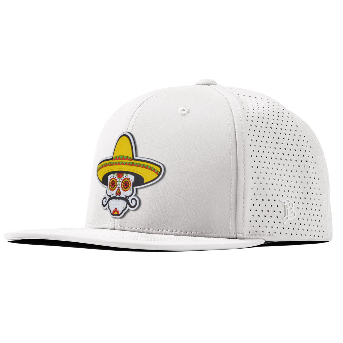Sombrero Skull PVC Flat Elite XGen™ White