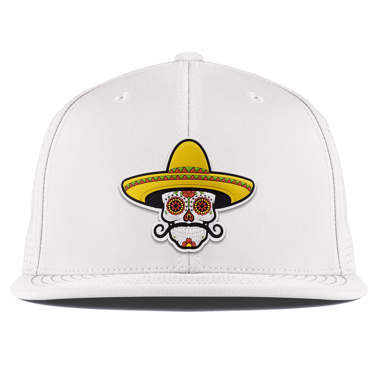 Sombrero Skull PVC Flat Elite XGen™ White