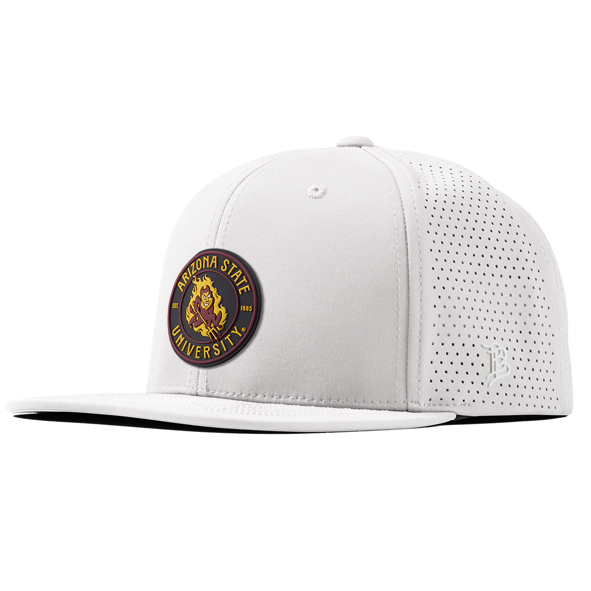 Arizona State University "Sparky's Legacy Dark" Flat Elite XGen™ White