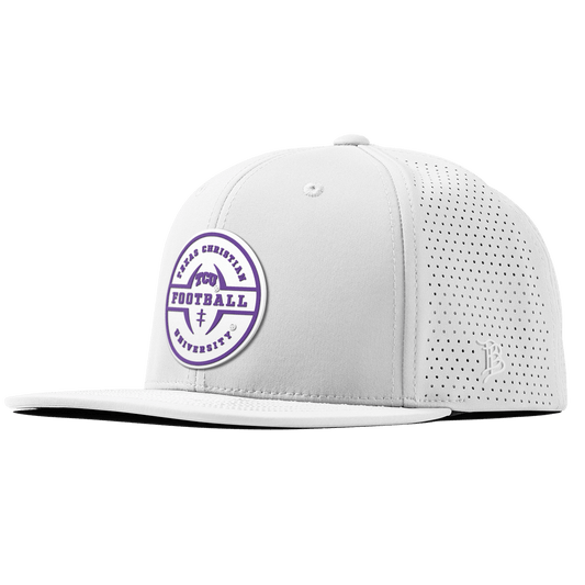 Texas Christian University "TCU Football Legacy" Flat Elite XGen™ White