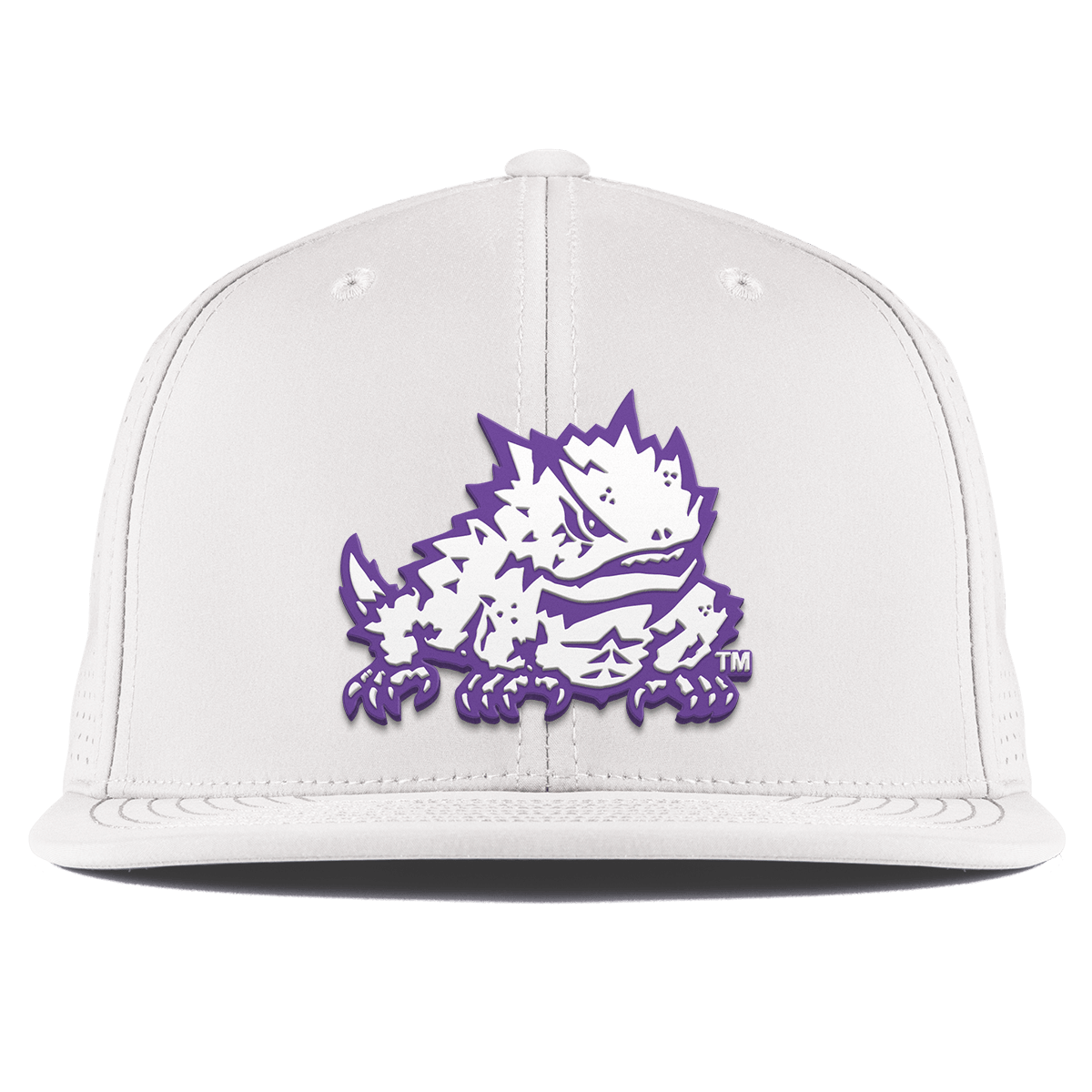 Texas Christian University "TCU Team Logo" Flat Elite XGen™ White