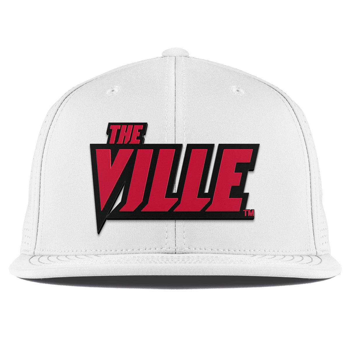 University of Louisville "The Ville Block" Flat Elite XGen™ White
