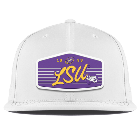 Louisiana State University "Tigers Football" Flat Elite XGen™ White