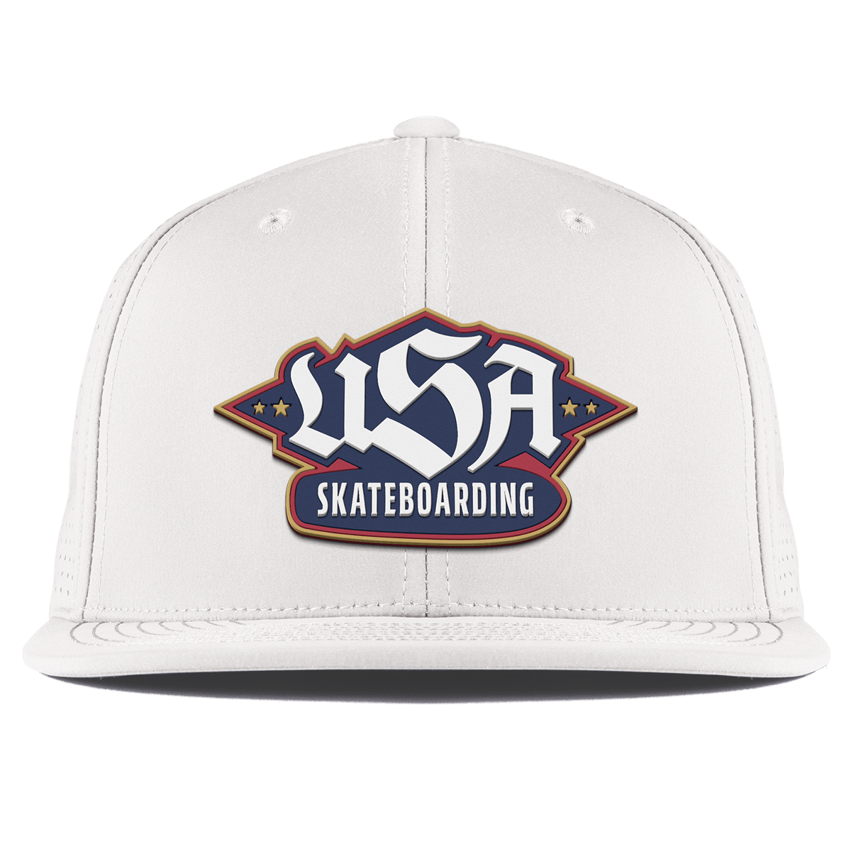 USA Skateboarding Team Logo Flat Elite XGen™ White