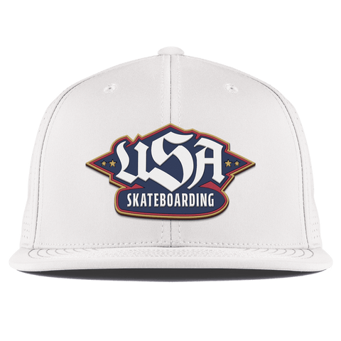 USA Skateboarding Team Logo Flat Elite XGen™ White