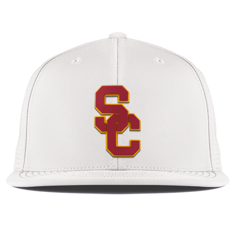 University of Southern California "USC Stacked" Flat Elite XGen™ White
