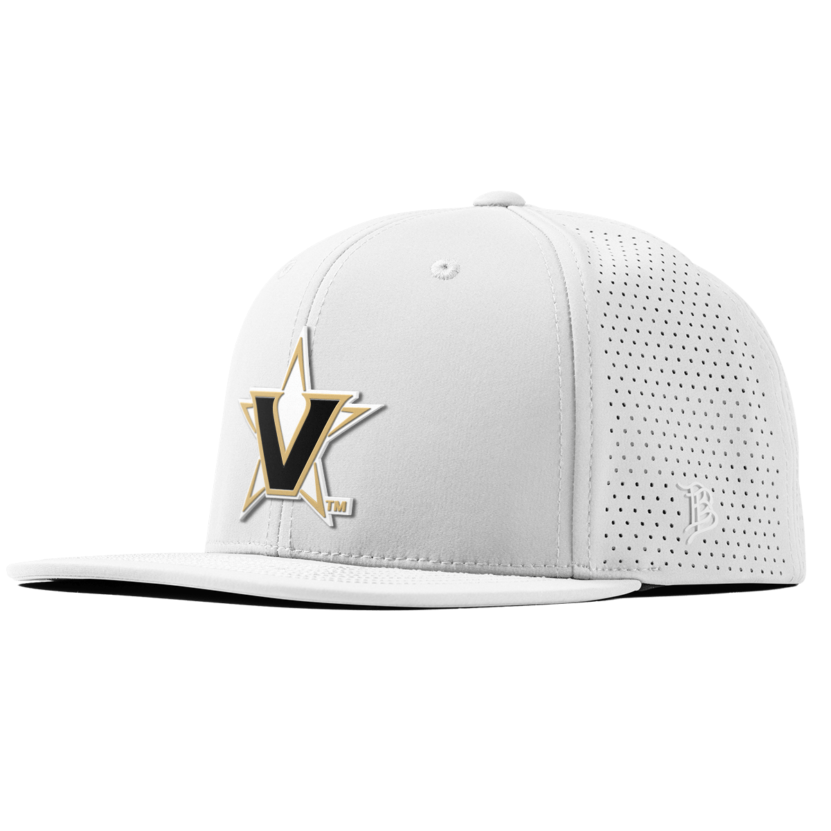 Vanderbilt University "Vanderbilt Team Logo" Flat Elite XGen™ White