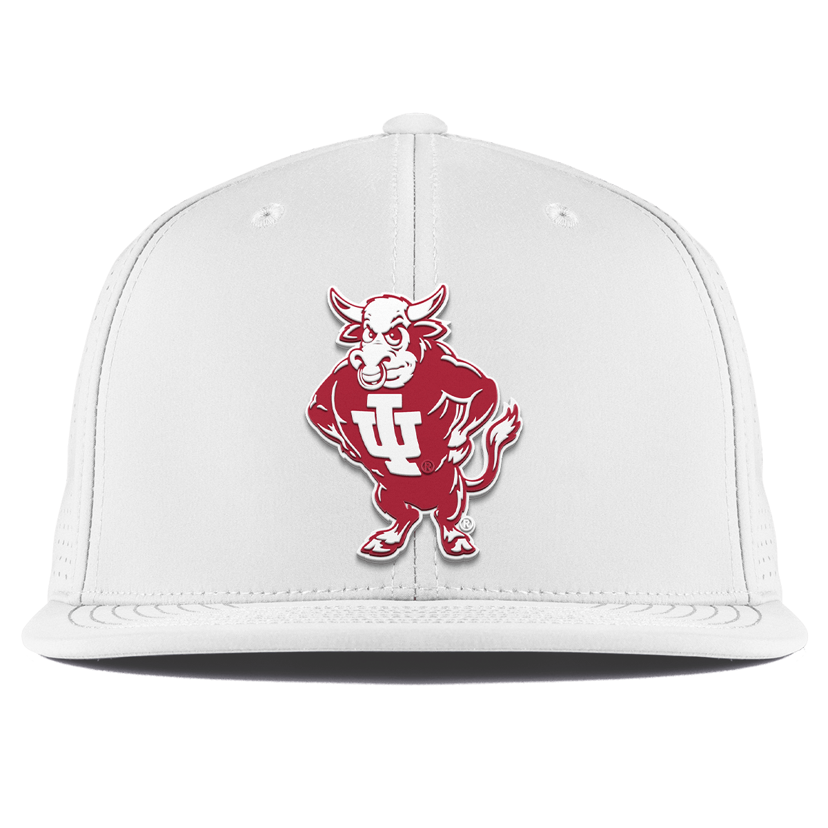 Indiana University "Vintage Bison" Flat Elite XGen™ White
