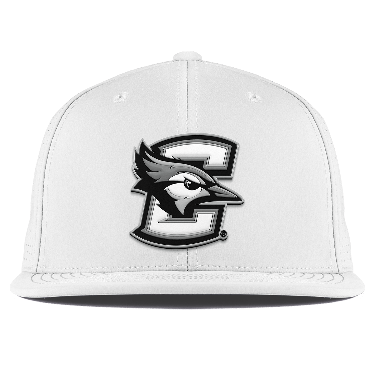 Creighton University "Vintage Creighton Block" Flat Elite XGen™ White