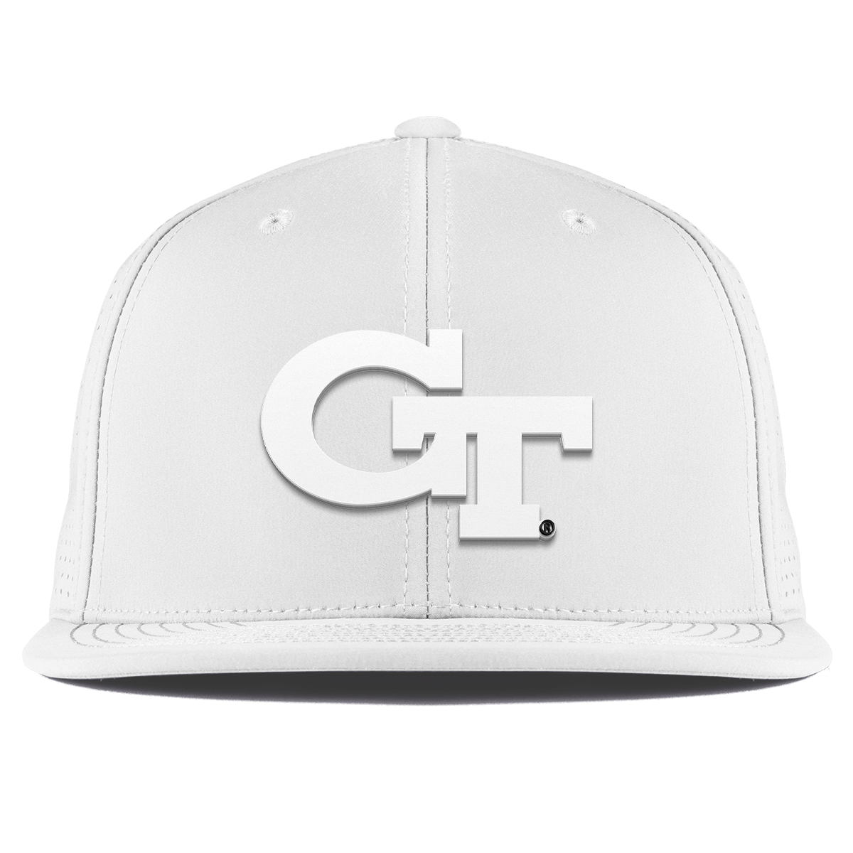 Georgia Tech University "Vintage Georgia Tech Team Logo" Flat Elite XGen™ White
