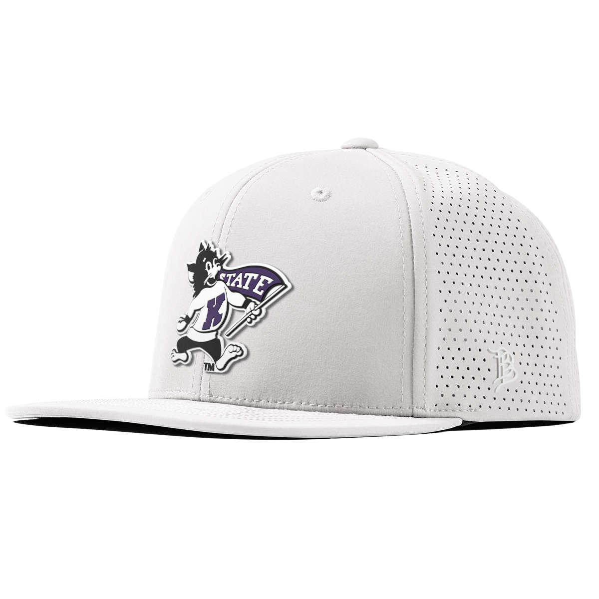 Kansas State University "Vintage Kansas State Wildcat" Flat Elite XGen™ White