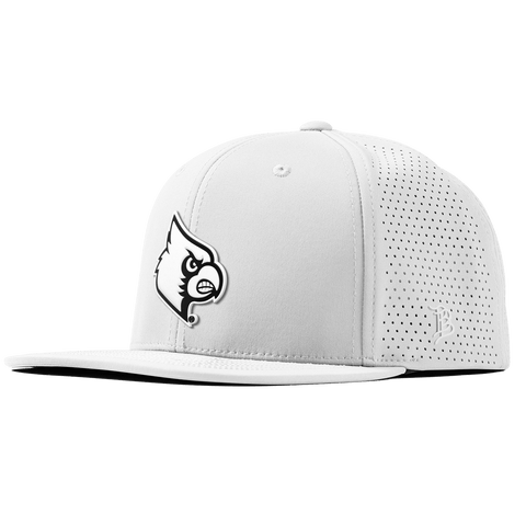 University of Louisville "Vintage Louisville Team Logo" Flat Elite XGen™ White
