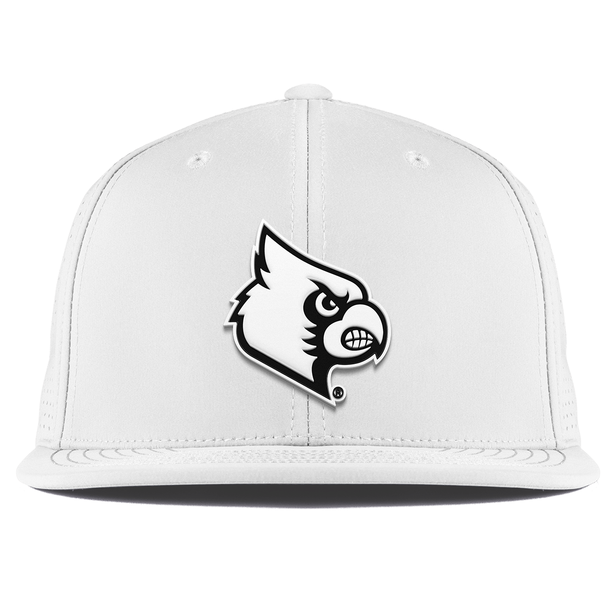 University of Louisville "Vintage Louisville Team Logo" Flat Elite XGen™ White