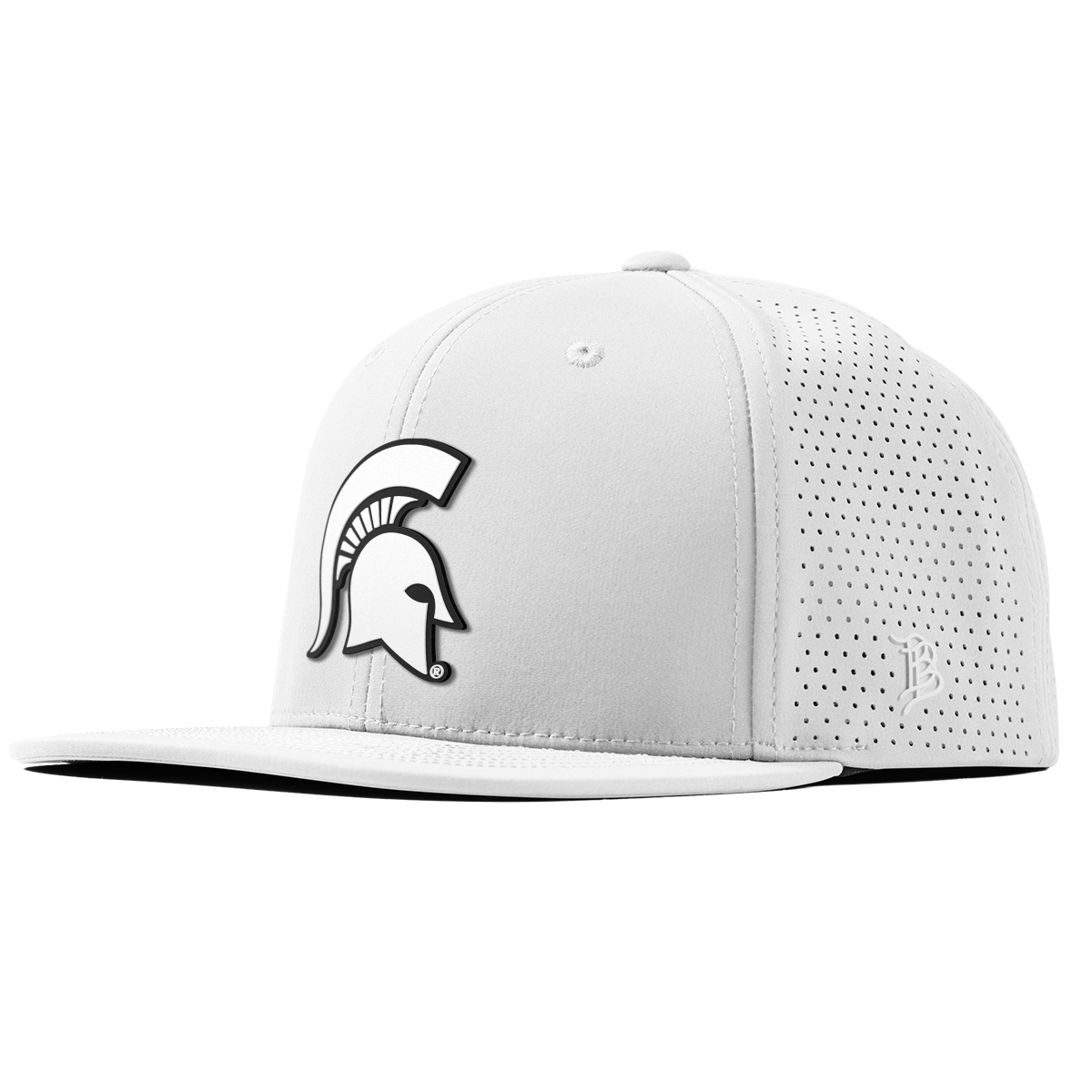 Michigan State University "Vintage MSU Team Logo" Flat Elite XGen™ White