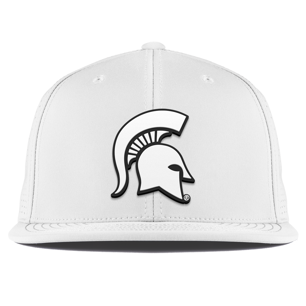 Michigan State University "Vintage MSU Team Logo" Flat Elite XGen™ White