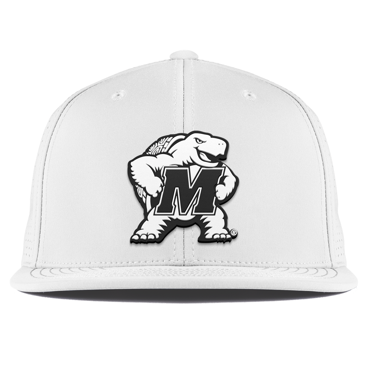 University of Maryland "Vintage Maryland Team Logo" Flat Elite XGen™ White