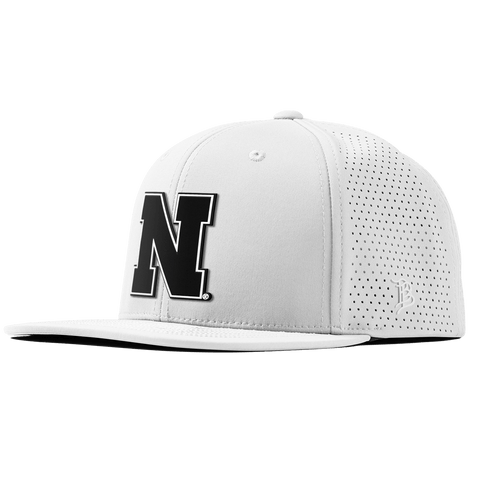 University of Nebraska "Vintage Nebraska Team Logo" Flat Elite XGen™ White White