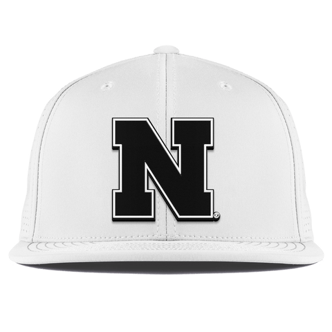 University of Nebraska "Vintage Nebraska Team Logo" Flat Elite XGen™ White White